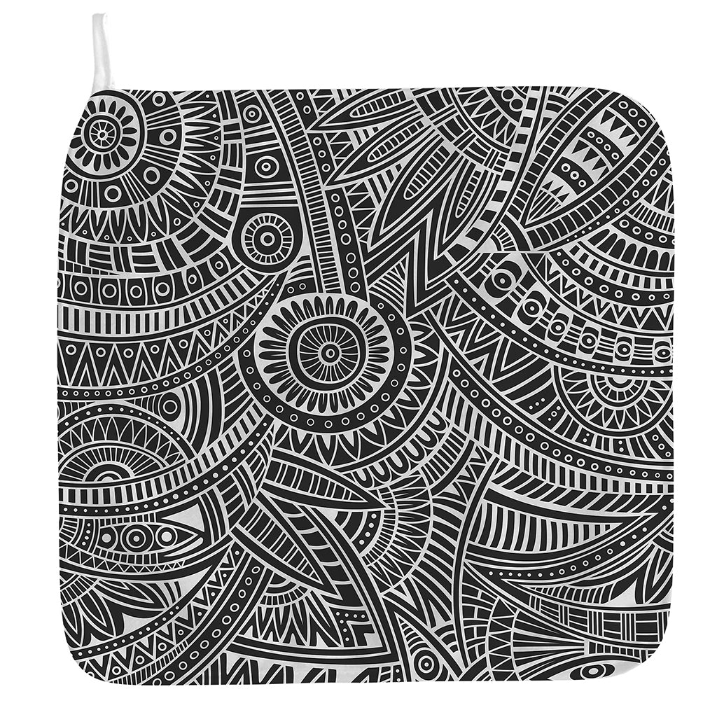 Hawaii Polynesian Tribal Print Hand Towel