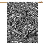 Hawaii Polynesian Tribal Print House Flag