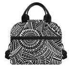 Hawaii Polynesian Tribal Print Insulated Lunch Bag
