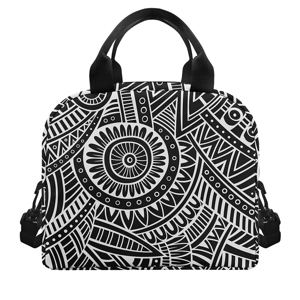 Hawaii Polynesian Tribal Print Insulated Lunch Bag