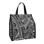 Hawaii Polynesian Tribal Print Insulated Lunch Tote