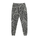 Hawaii Polynesian Tribal Print Jogger Pants