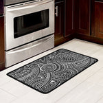 Hawaii Polynesian Tribal Print Kitchen Mat