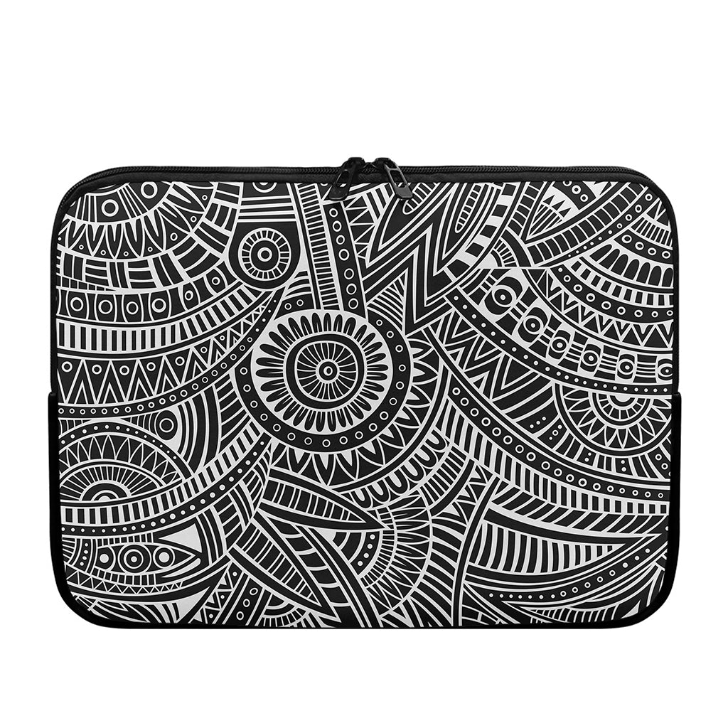 Hawaii Polynesian Tribal Print Laptop Sleeve