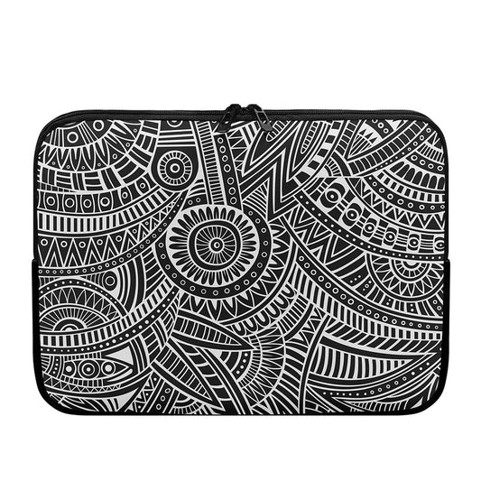 Hawaii Polynesian Tribal Print Laptop Sleeve