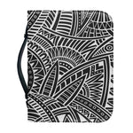 Hawaii Polynesian Tribal Print Leather Bible Cover