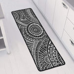 Hawaii Polynesian Tribal Print Long Kitchen Mat