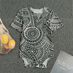 Hawaii Polynesian Tribal Print Men's Bodysuit