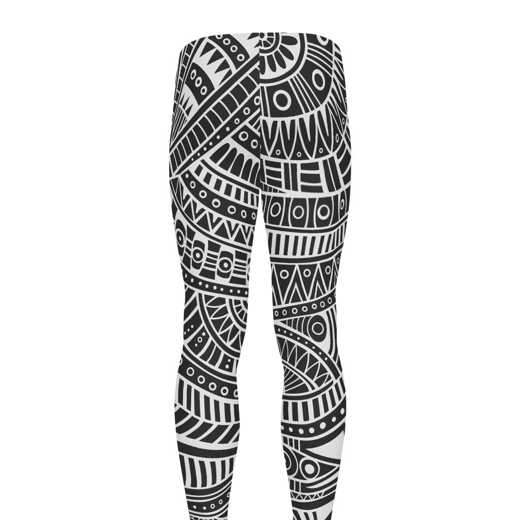 Hawaii Polynesian Tribal Print Men's leggings