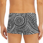 Hawaii Polynesian Tribal Print Men's Short Boxer Briefs