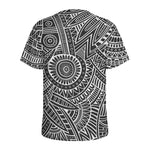 Hawaii Polynesian Tribal Print Men's Sports T-Shirt