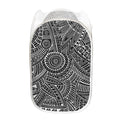 Hawaii Polynesian Tribal Print Mesh Laundry Hamper