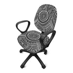 Hawaii Polynesian Tribal Print Office Chair Cover