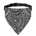Hawaii Polynesian Tribal Print Over The Collar Dog Bandana