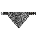 Hawaii Polynesian Tribal Print Over The Collar Dog Bandana