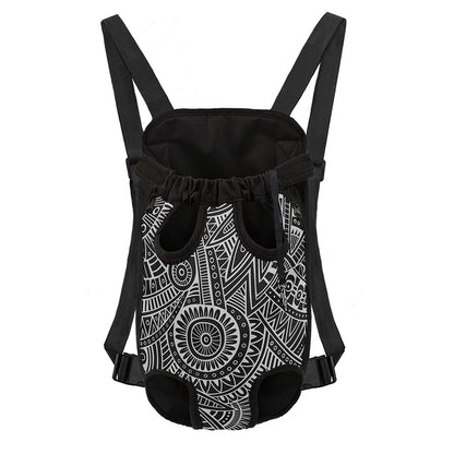 Hawaii Polynesian Tribal Print Pet Carrier Backpack