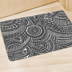 Hawaii Polynesian Tribal Print Polyester Doormat