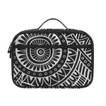 Hawaii Polynesian Tribal Print Portable Lunch Bag