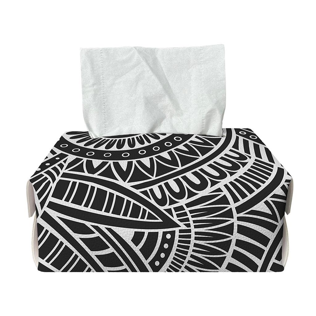 Hawaii Polynesian Tribal Print Rectangle Tissue Box Cover