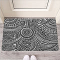 Hawaii Polynesian Tribal Print Rubber Doormat