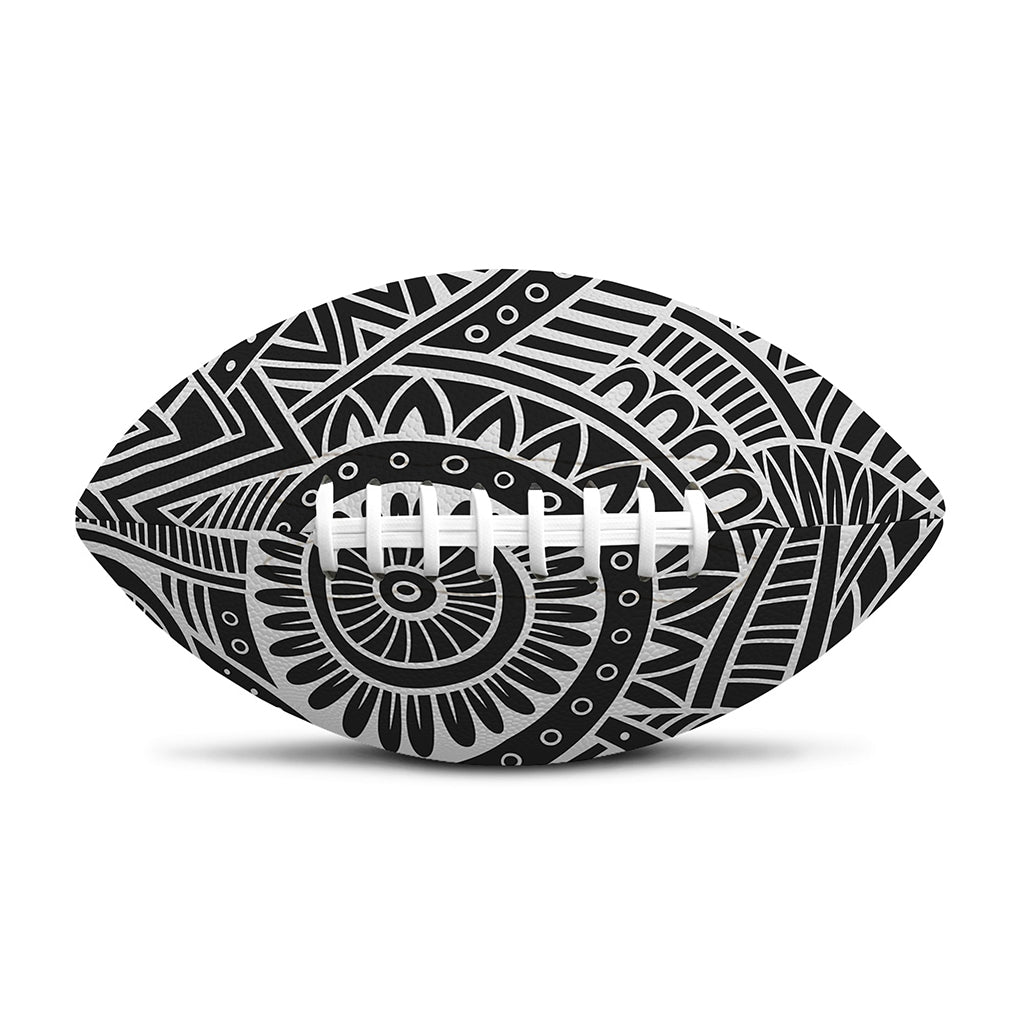 Hawaii Polynesian Tribal Print Rugby Ball