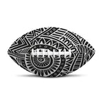 Hawaii Polynesian Tribal Print Rugby Ball