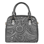 Hawaii Polynesian Tribal Print Shoulder Handbag