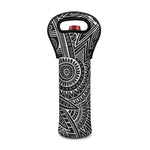 Hawaii Polynesian Tribal Print Single Neoprene Wine Tote
