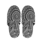 Hawaii Polynesian Tribal Print Slippers