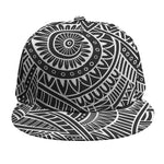 Hawaii Polynesian Tribal Print Snapback Cap