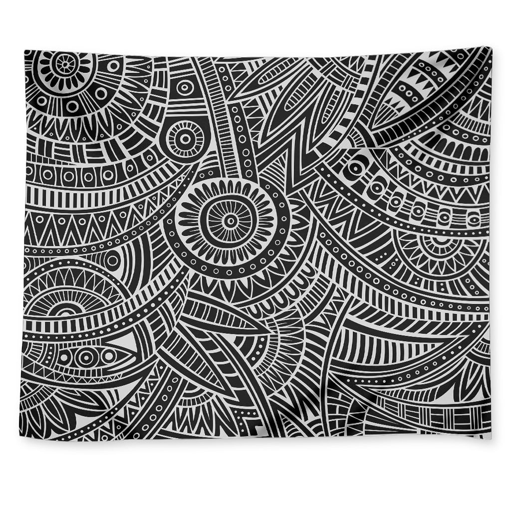 Hawaii Polynesian Tribal Print Tapestry