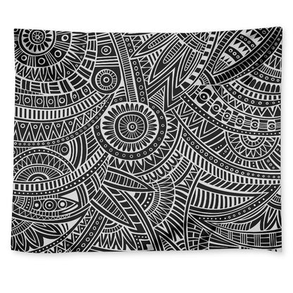 Hawaii Polynesian Tribal Print Tapestry