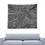 Hawaii Polynesian Tribal Print Tapestry