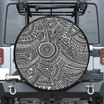 Hawaii Polynesian Tribal Print Tire Cover