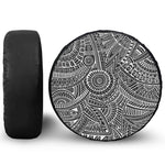 Hawaii Polynesian Tribal Print Tire Cover