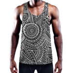 Hawaii Polynesian Tribal Print Training Tank Top