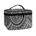 Hawaii Polynesian Tribal Print Travel Makeup Bag