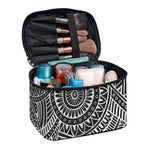 Hawaii Polynesian Tribal Print Travel Makeup Bag