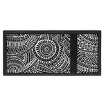 Hawaii Polynesian Tribal Print Trifold Wallet