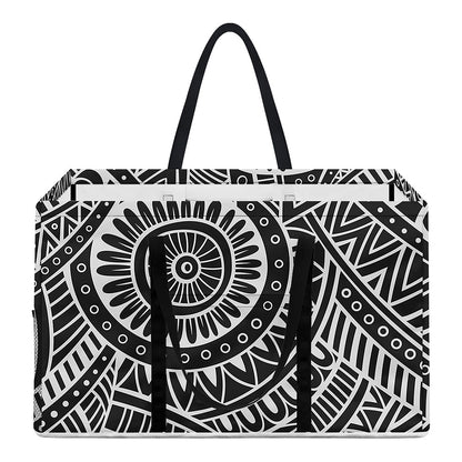 Hawaii Polynesian Tribal Print Utility Tote Bag