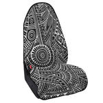 Hawaii Polynesian Tribal Print Waterproof Car Seat Cover