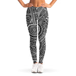 Hawaii Polynesian Tribal Print Women's Leggings