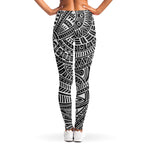 Hawaii Polynesian Tribal Print Women's Leggings