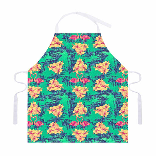 Hawaii Tropical Paradise Pattern Print Adjustable Apron