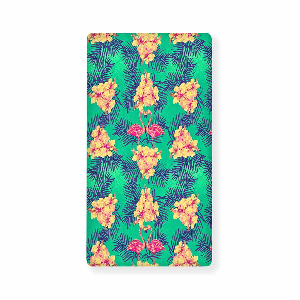 Hawaii Tropical Paradise Pattern Print Baby Crib Sheet