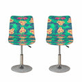 Hawaii Tropical Paradise Pattern Print Bar Stool Covers