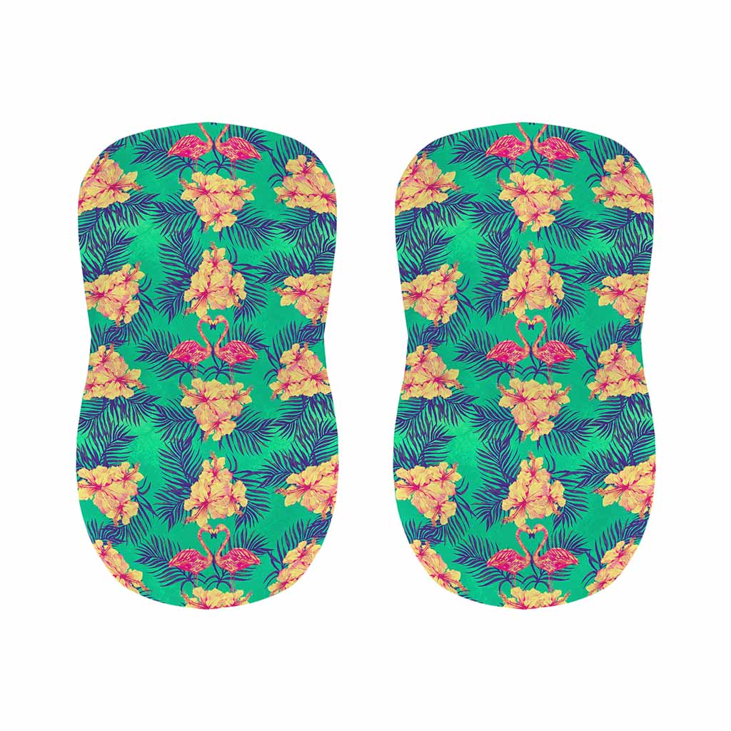 Hawaii Tropical Paradise Pattern Print Bar Stool Covers