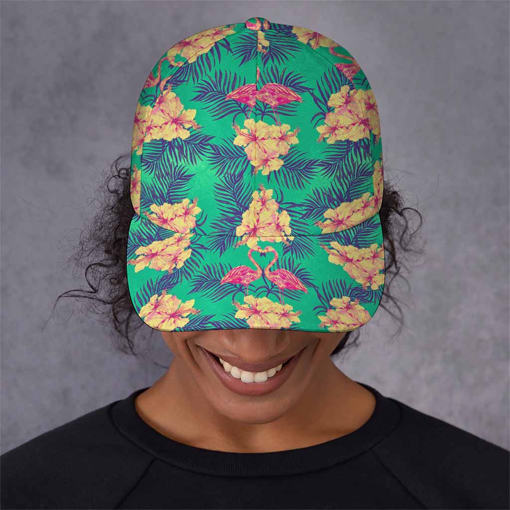 Hawaii Tropical Paradise Pattern Print Baseball Cap