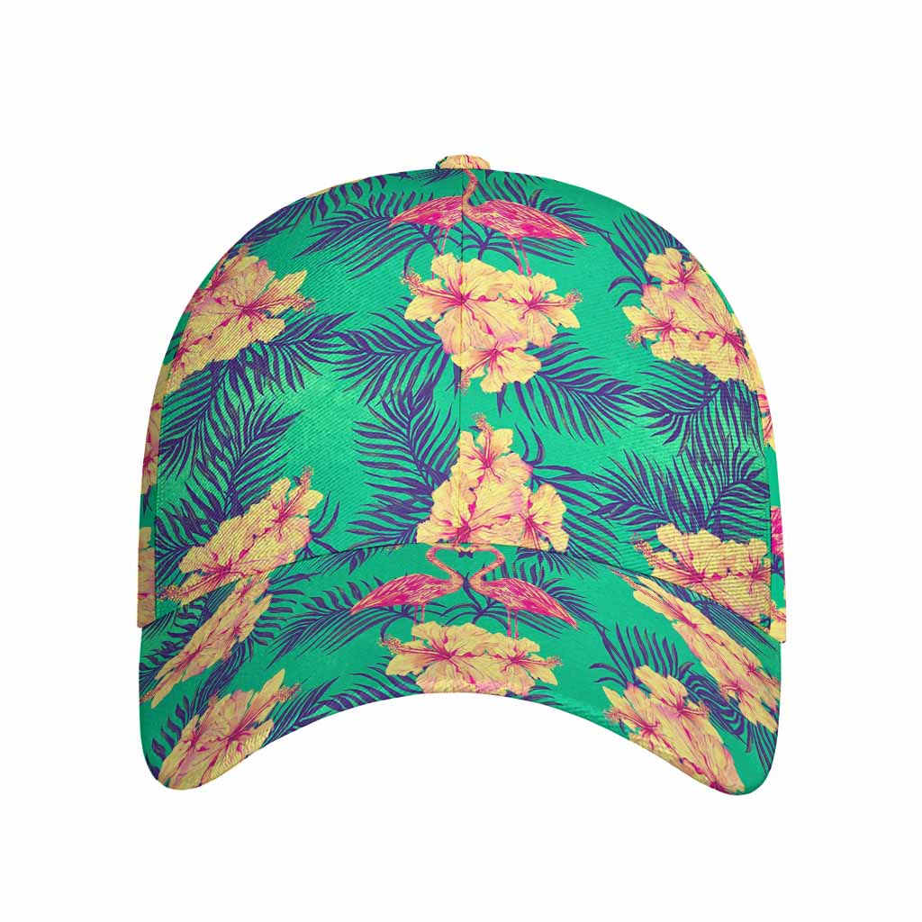 Hawaii Tropical Paradise Pattern Print Baseball Cap