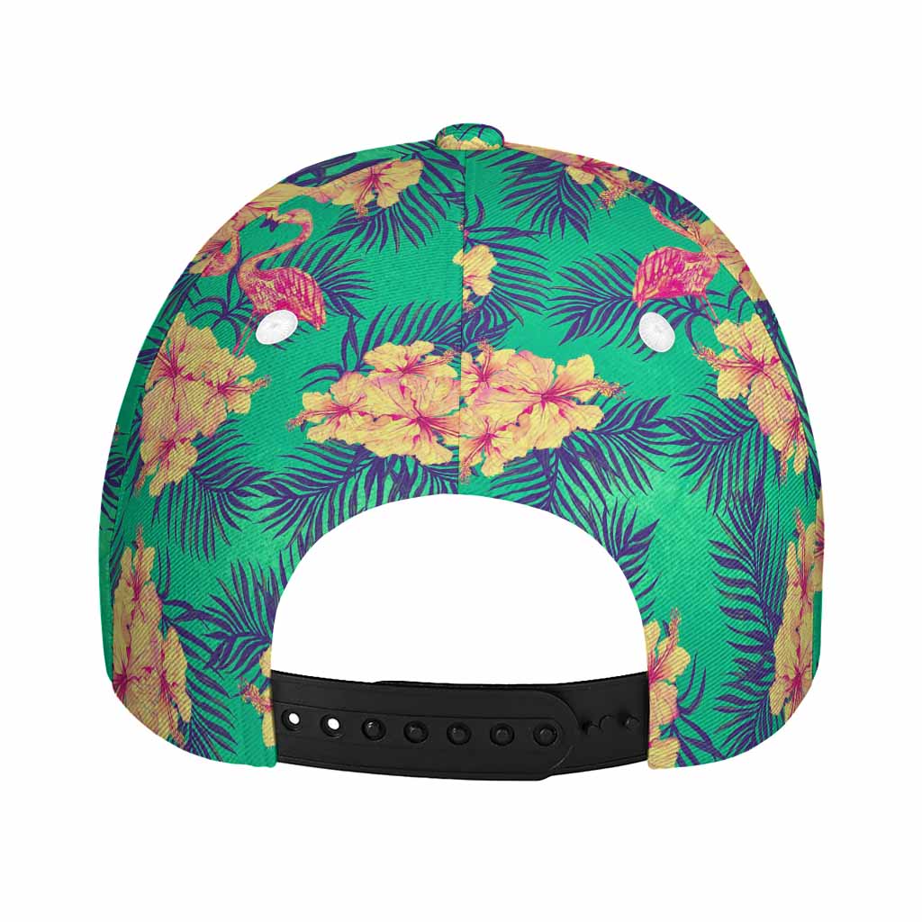 Hawaii Tropical Paradise Pattern Print Baseball Cap